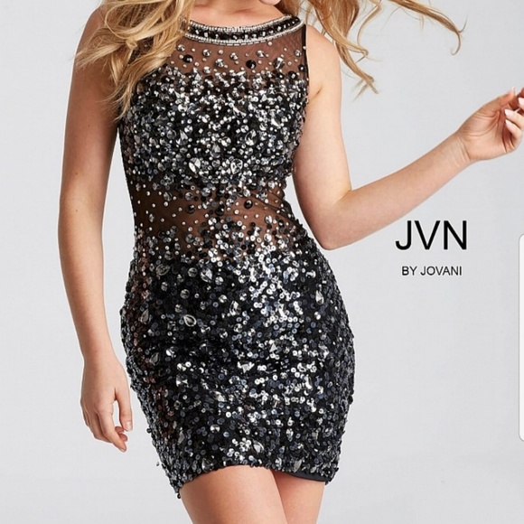 See through back Jovani dress. - Picture 1 of 6